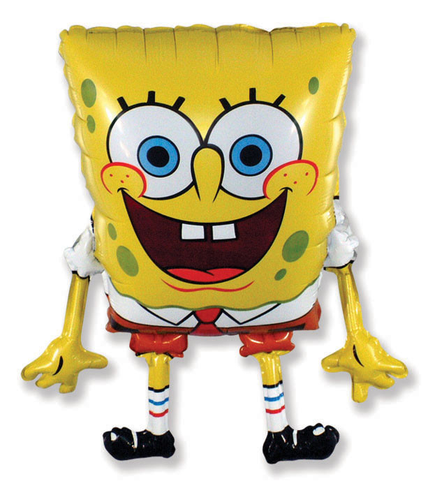Шар Фигура Губка Боб / Sponge Bob (в упаковке) 