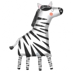 Шар Фигура Забавная зебра (в упаковке)