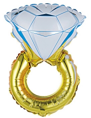 Шар Мини-фигура, Кольцо с бриллиантом (в упаковке)