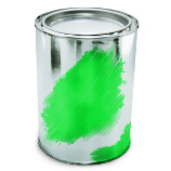 Краска Зеленая для печати на воздушных шарах