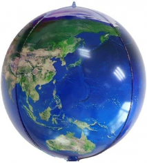Шар Сфера 3D, Планета Земля (в упаковке)